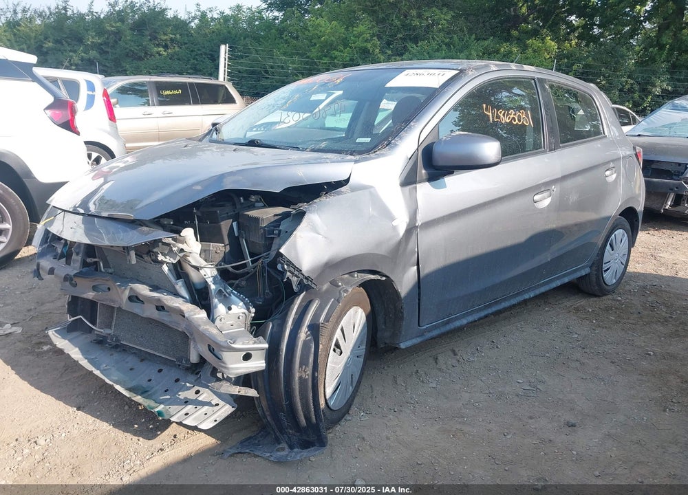 2021 MITSUBISHI MIRAGE VIN: ML32AUHJ6MH013937