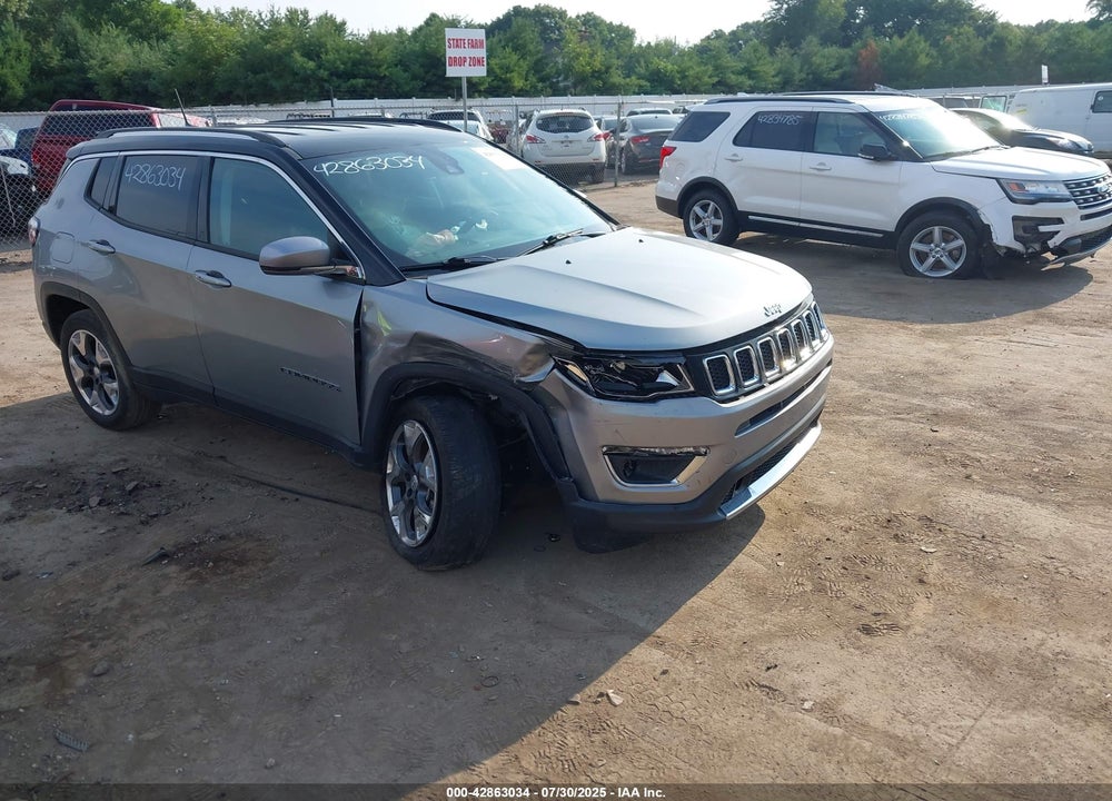 2021 JEEP COMPASS LIMITED 4X4 VIN: 3C4NJDCB0MT549729