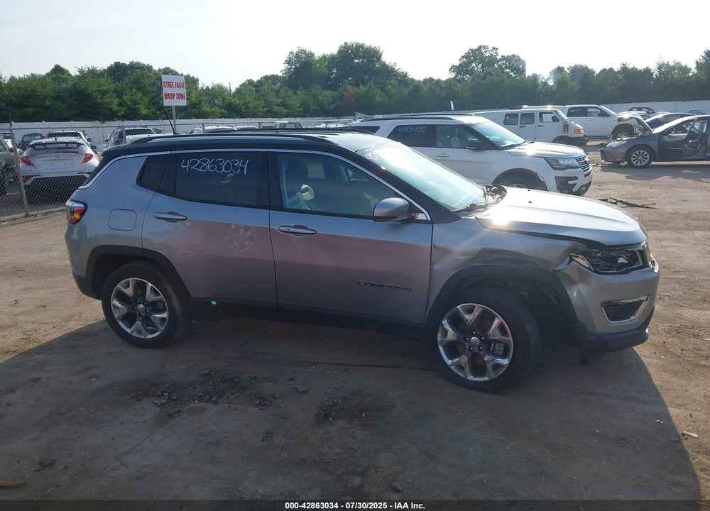 2021 JEEP COMPASS LIMITED 4X4 VIN: 3C4NJDCB0MT549729