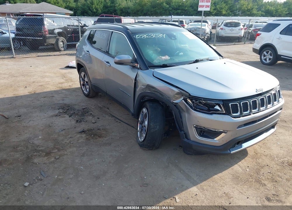 2021 JEEP COMPASS LIMITED 4X4 VIN: 3C4NJDCB0MT549729