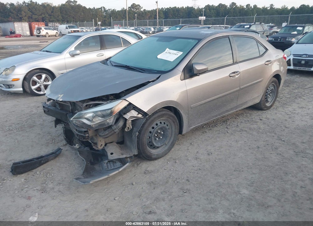 2014 TOYOTA COROLLA VIN: 5YFBURHE9EP014249