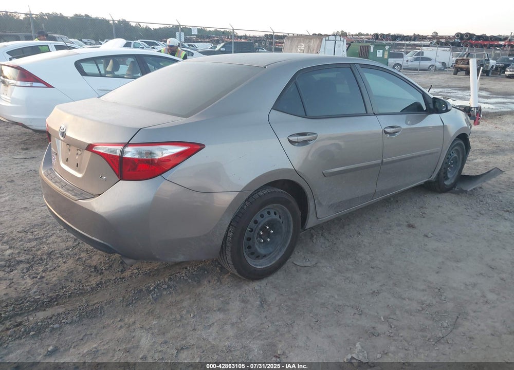 2014 TOYOTA COROLLA VIN: 5YFBURHE9EP014249