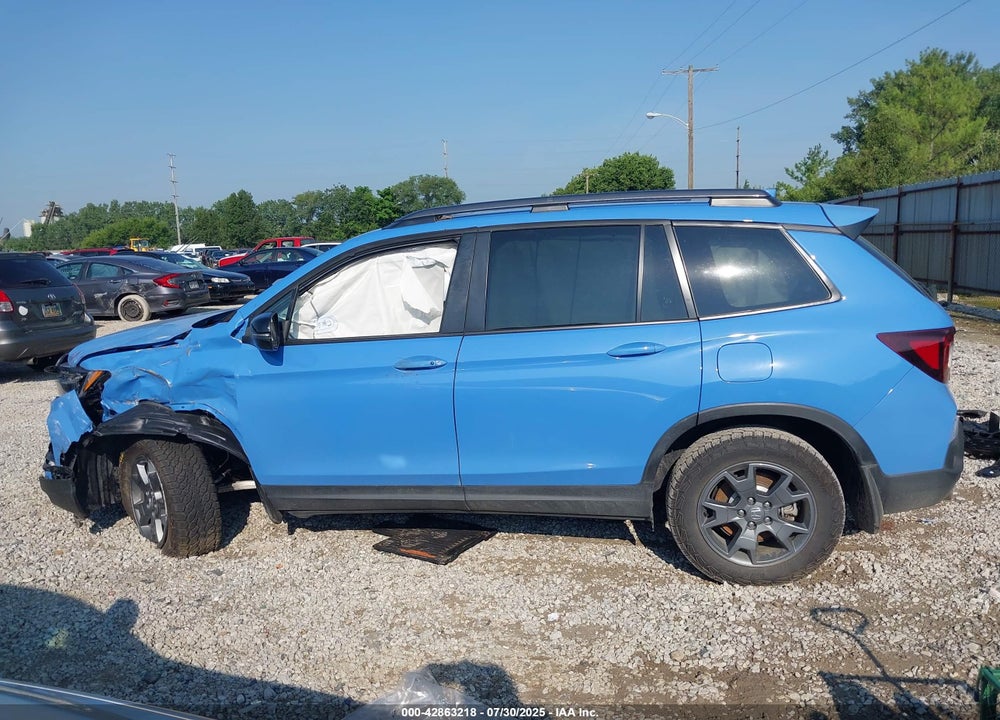 2025 HONDA PASSPORT VIN: 5FNYF8H64SB002010