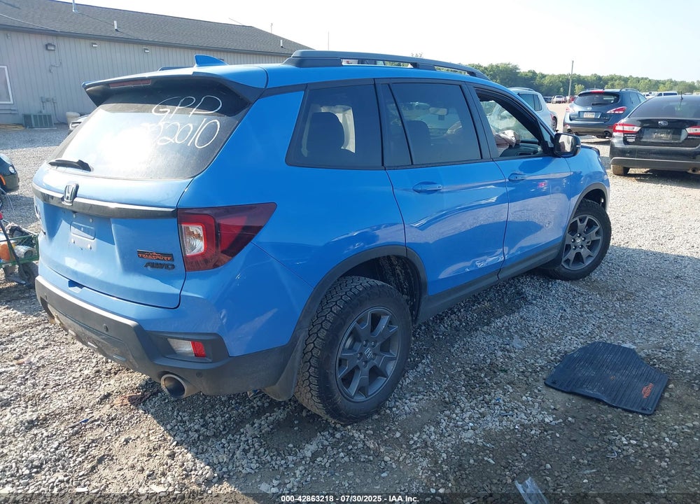 2025 HONDA PASSPORT VIN: 5FNYF8H64SB002010