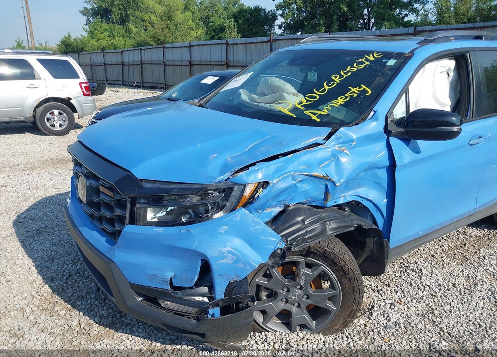 2025 HONDA PASSPORT VIN: 5FNYF8H64SB002010