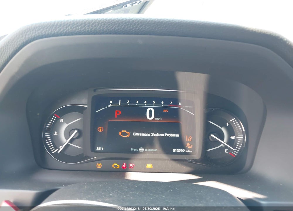 2025 HONDA PASSPORT VIN: 5FNYF8H64SB002010