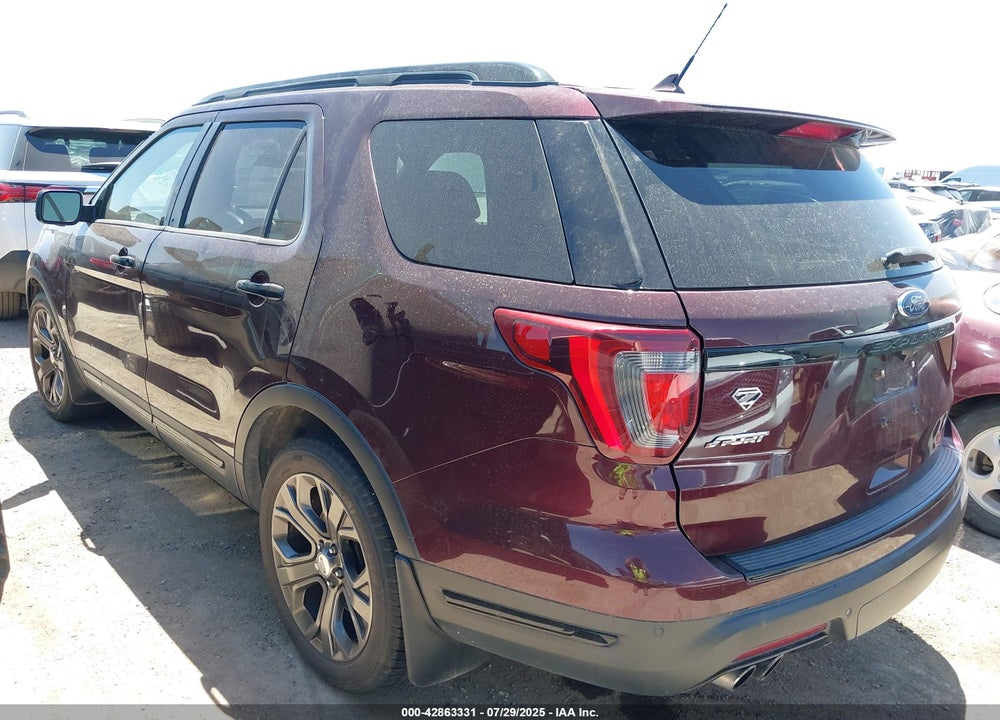 2018 FORD EXPLORER VIN: 1FM5K8GT8JGC25849