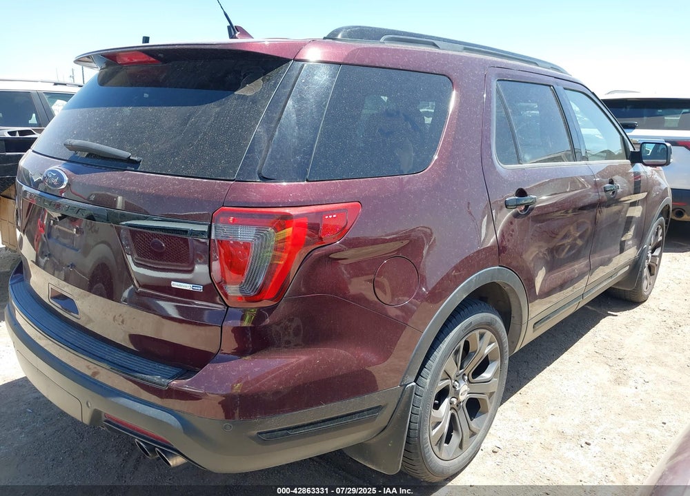 2018 FORD EXPLORER VIN: 1FM5K8GT8JGC25849