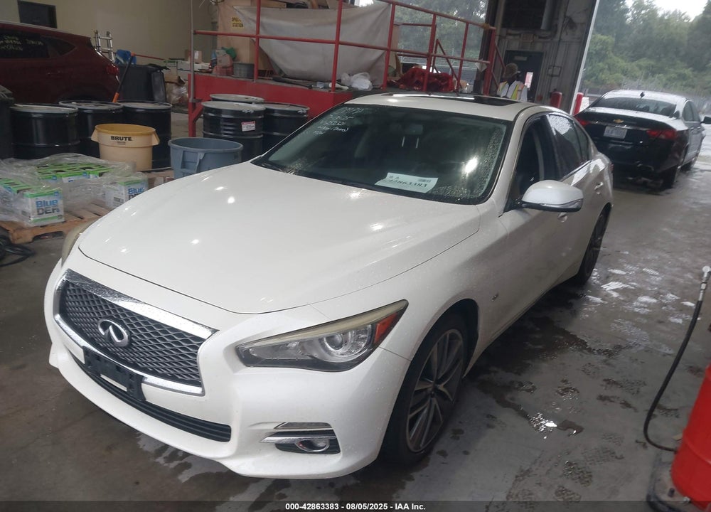 2016 INFINITI Q50 2.0T PREMIUM VIN: JN1CV7AR3GM252321