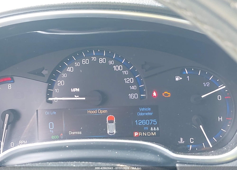 2015 CADILLAC SRX STANDARD VIN: 3GYFNAE35FS641290