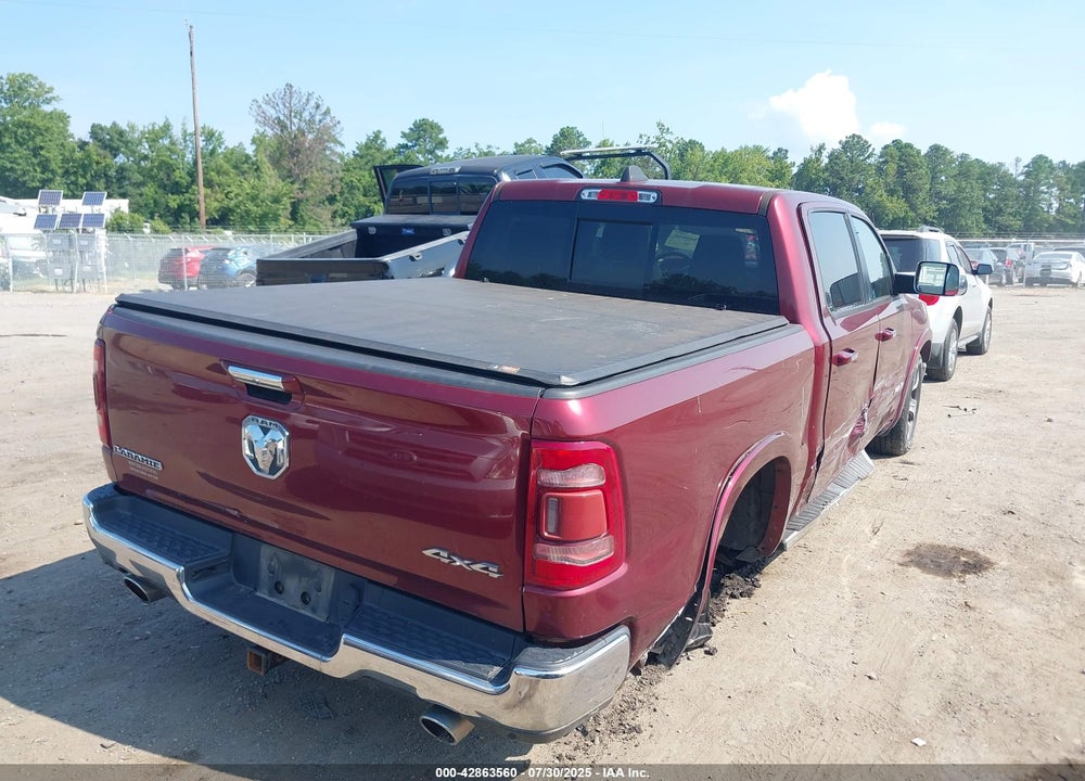 2019 RAM 1500 VIN: 1C6SRFJT4KN516143