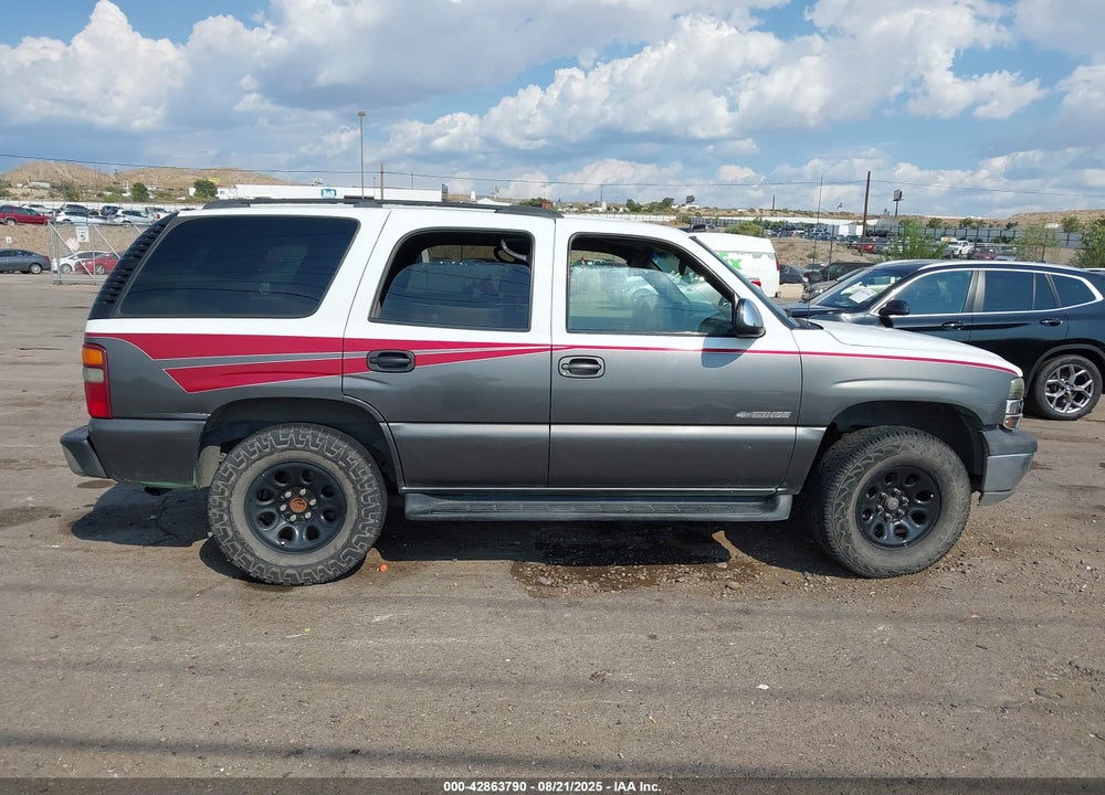 2002 CHEVROLET TAHOE SPECIAL SERVICES VIN: 1GNEK13Z72J257368