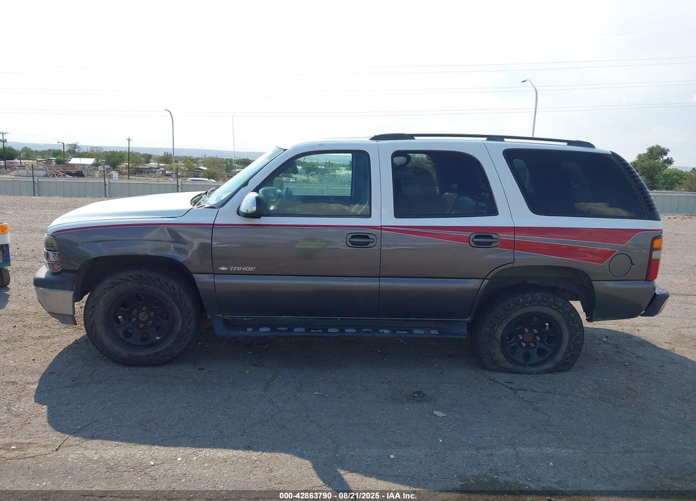2002 CHEVROLET TAHOE SPECIAL SERVICES VIN: 1GNEK13Z72J257368