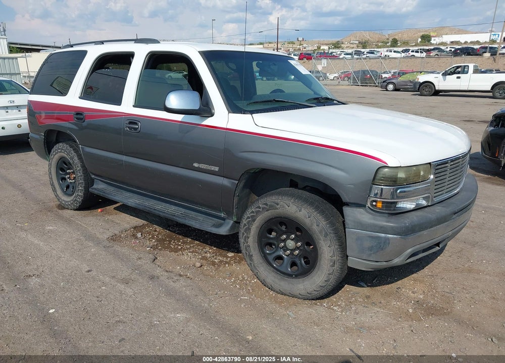 2002 CHEVROLET TAHOE SPECIAL SERVICES VIN: 1GNEK13Z72J257368