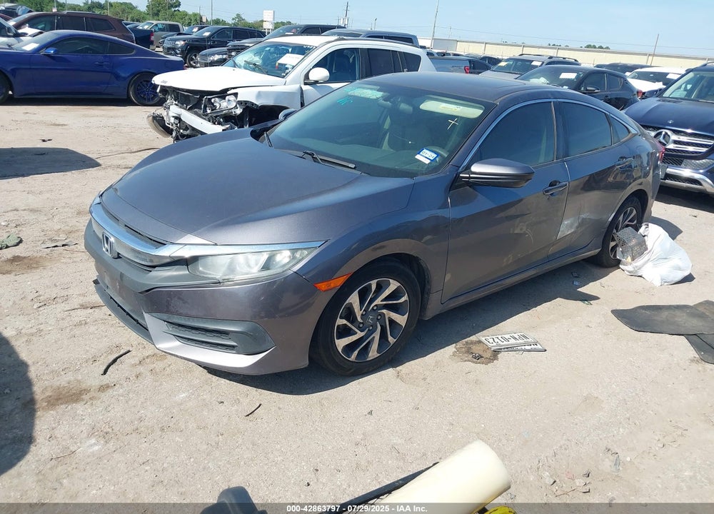 2016 HONDA CIVIC EX VIN: 19XFC2F70GE016198