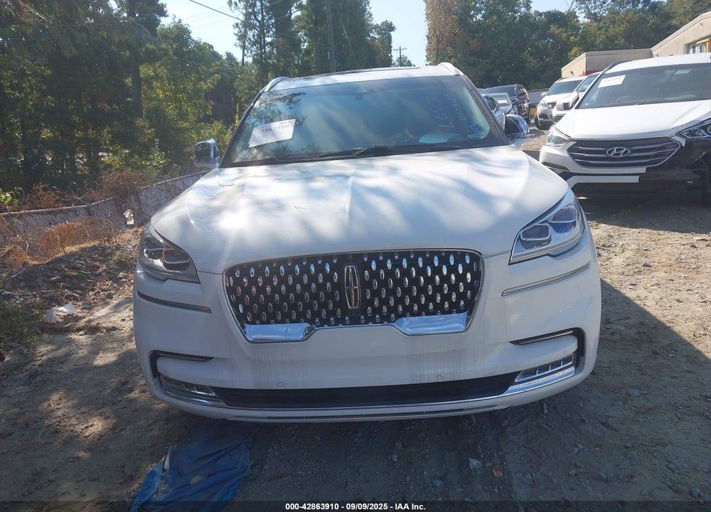 2022 LINCOLN AVIATOR BLACK LABEL VIN: 5LM5J9XCXNGL05178