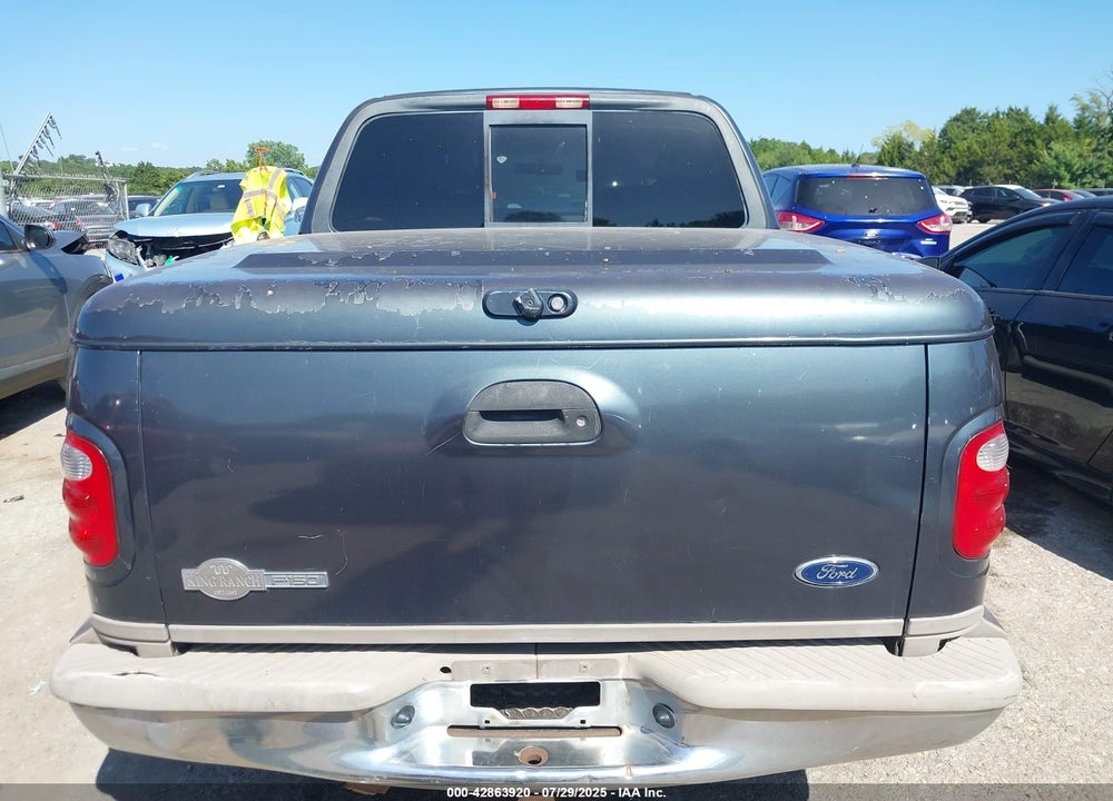 2002 FORD F-150 VIN: 1FTRW07L32KC43444