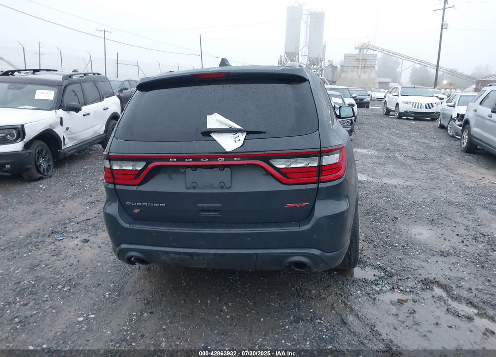 2018 DODGE DURANGO VIN: 1C4SDJGJ5JC290897