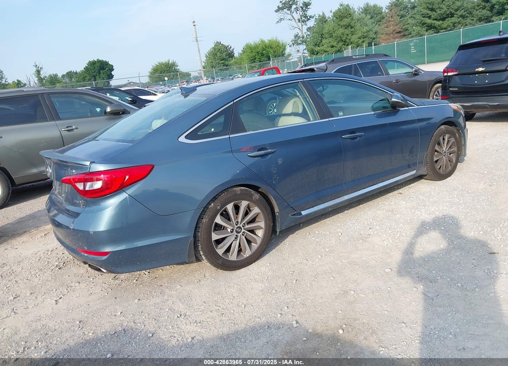 2016 HYUNDAI SONATA SPORT VIN: 5NPE34AF7GH367093