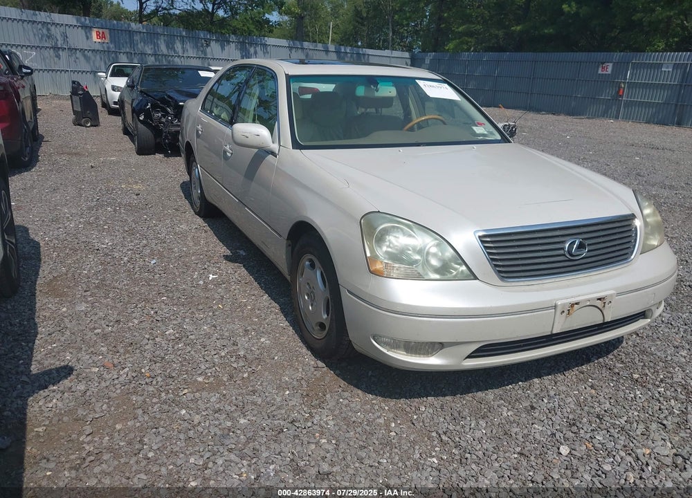 2001 LEXUS LS 430 VIN: JTHBN30F210033498