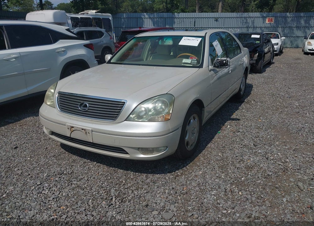 2001 LEXUS LS 430 VIN: JTHBN30F210033498