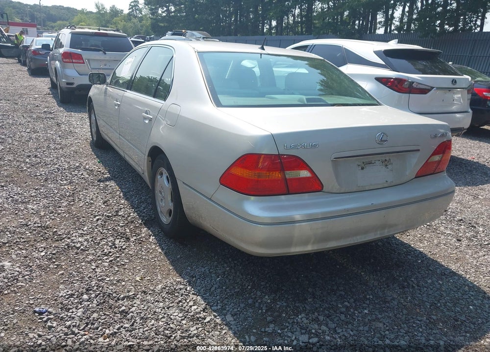 2001 LEXUS LS 430 VIN: JTHBN30F210033498