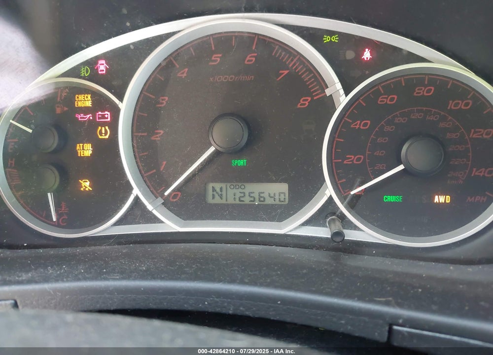 2009 SUBARU IMPREZA VIN: JF1GE74639H521533