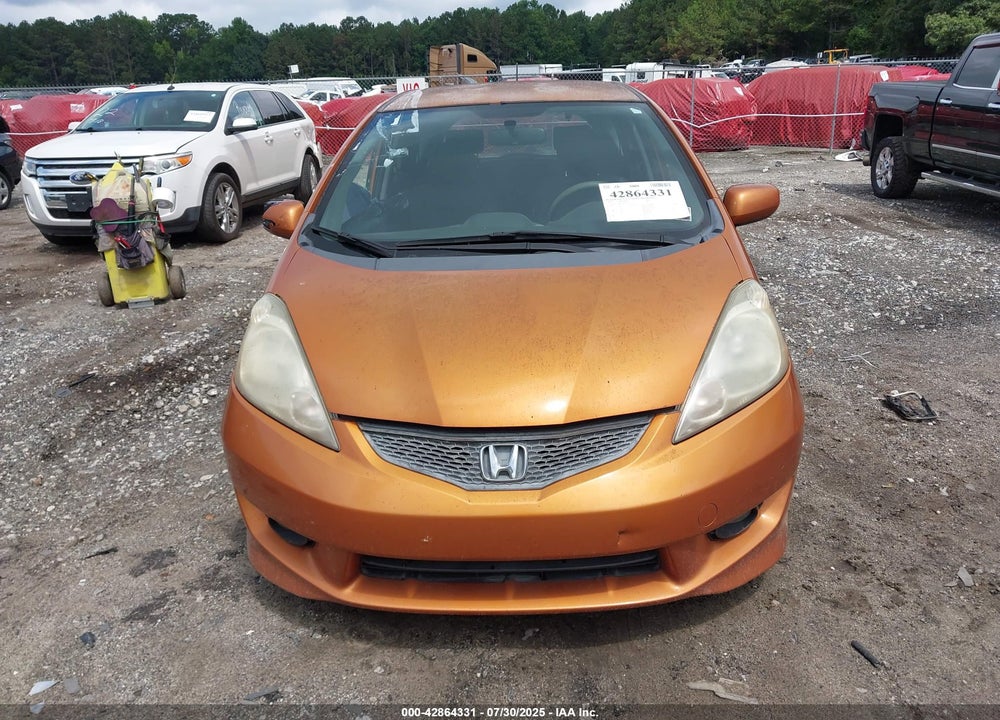 2009 HONDA FIT VIN: JHMGE88619S016263