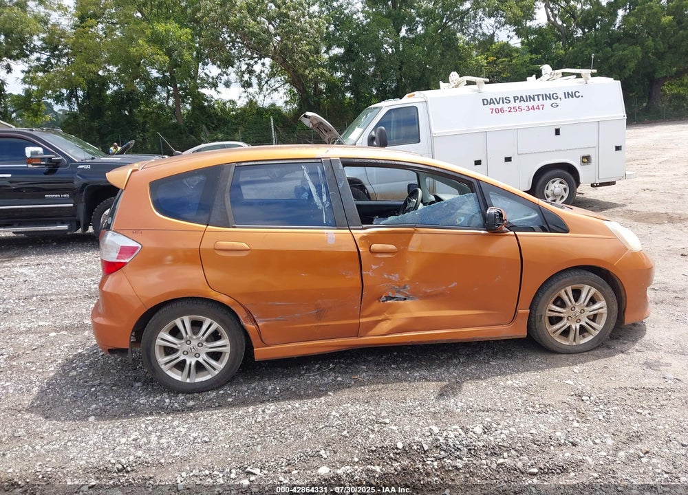 2009 HONDA FIT VIN: JHMGE88619S016263