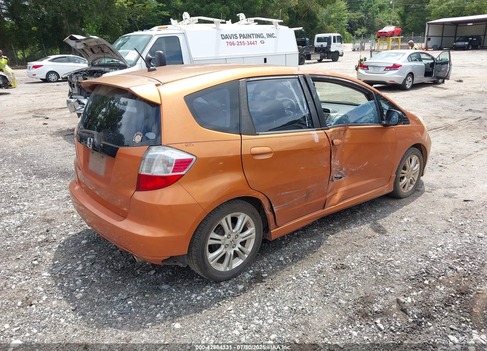 2009 HONDA FIT VIN: JHMGE88619S016263