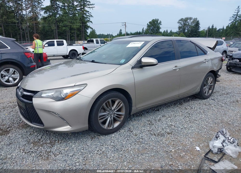 2015 TOYOTA CAMRY SE VIN: 4T1BF1FK9FU496662