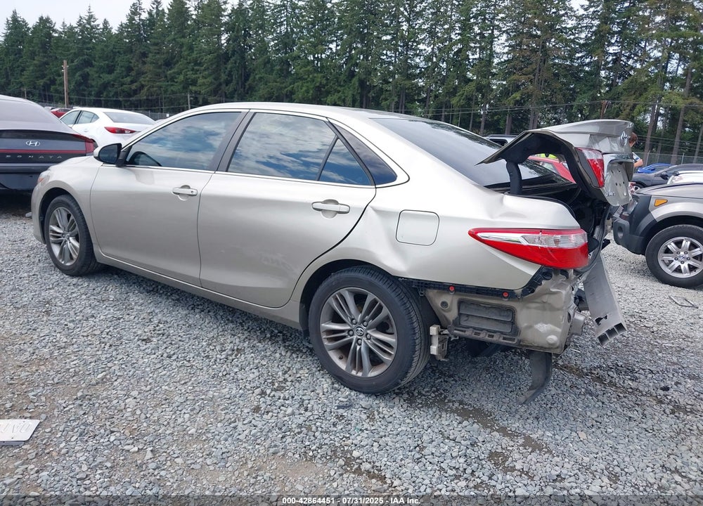 2015 TOYOTA CAMRY SE VIN: 4T1BF1FK9FU496662
