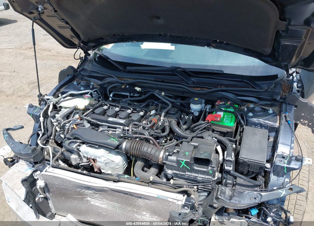 2018 HONDA CIVIC VIN: JHMFC1F43JX008411