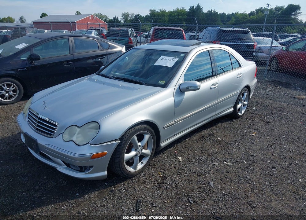 2006 MERCEDES-BENZ C 230 VIN: WDBRF52H56F743506