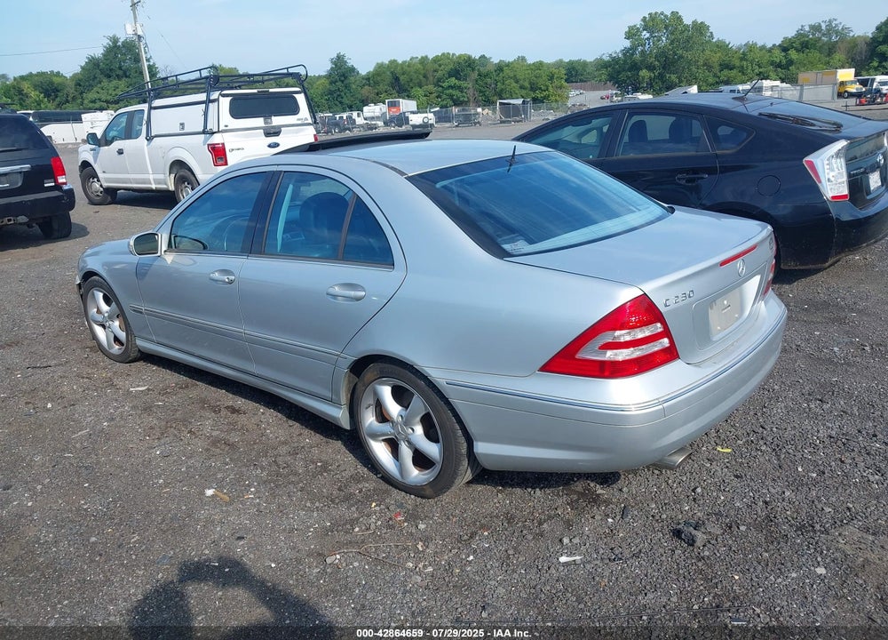 2006 MERCEDES-BENZ C 230 VIN: WDBRF52H56F743506