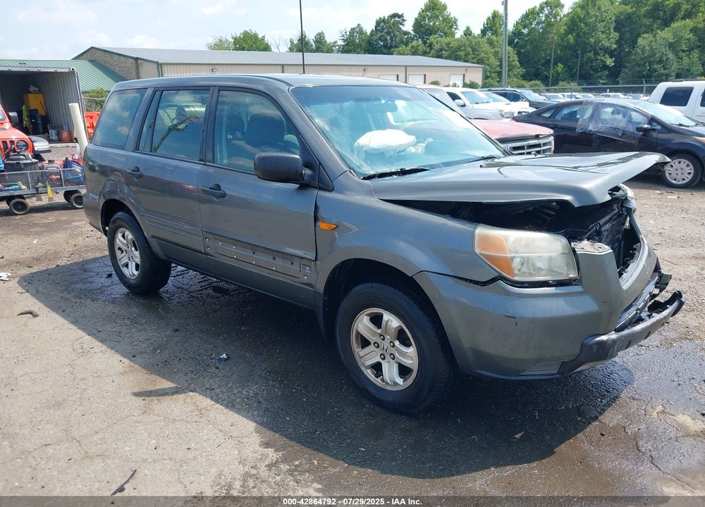 2007 HONDA PILOT LX VIN: 5FNYF18157B021068