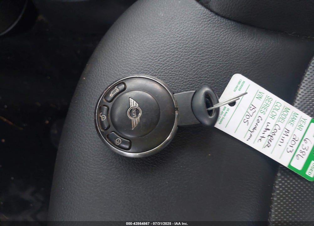 2013 MINI COUNTRYMAN COOPER S VIN: WMWZC5C53DWM15705