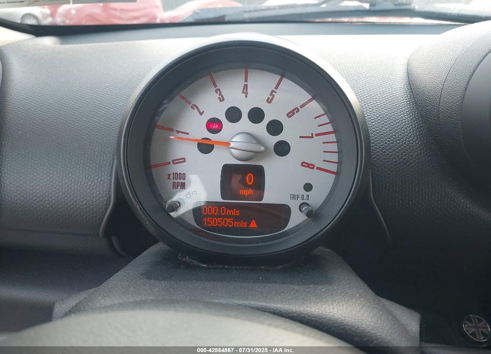 2013 MINI COUNTRYMAN COOPER S VIN: WMWZC5C53DWM15705