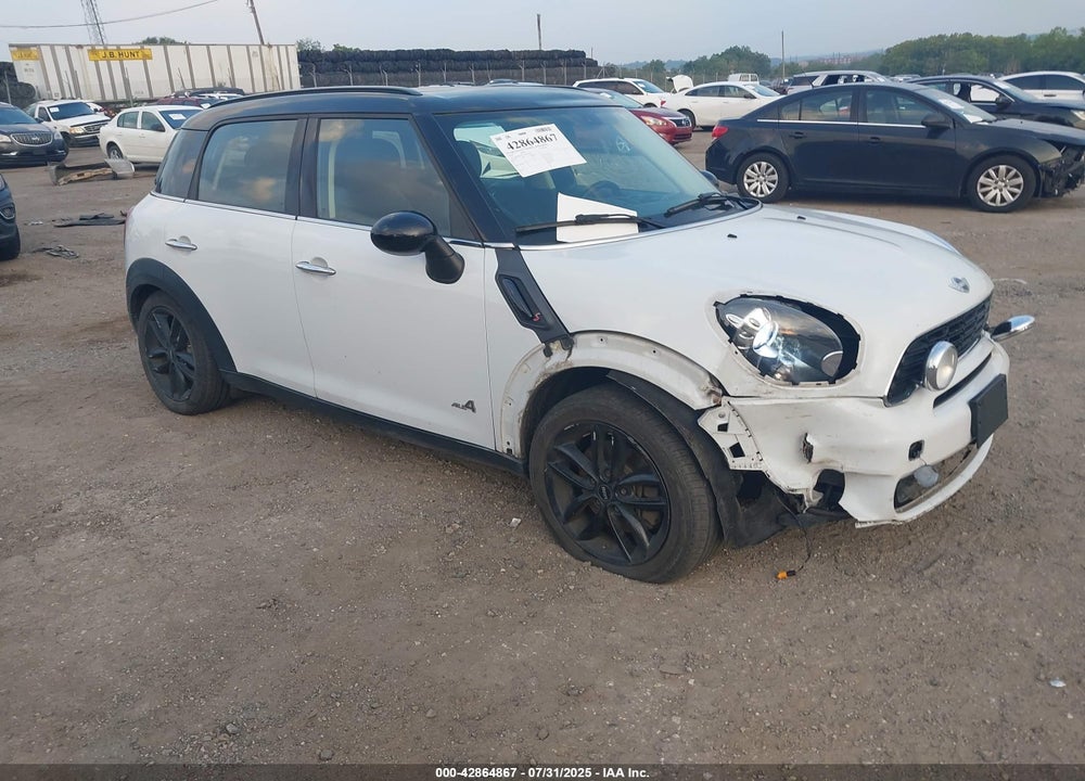 2013 MINI COUNTRYMAN COOPER S VIN: WMWZC5C53DWM15705