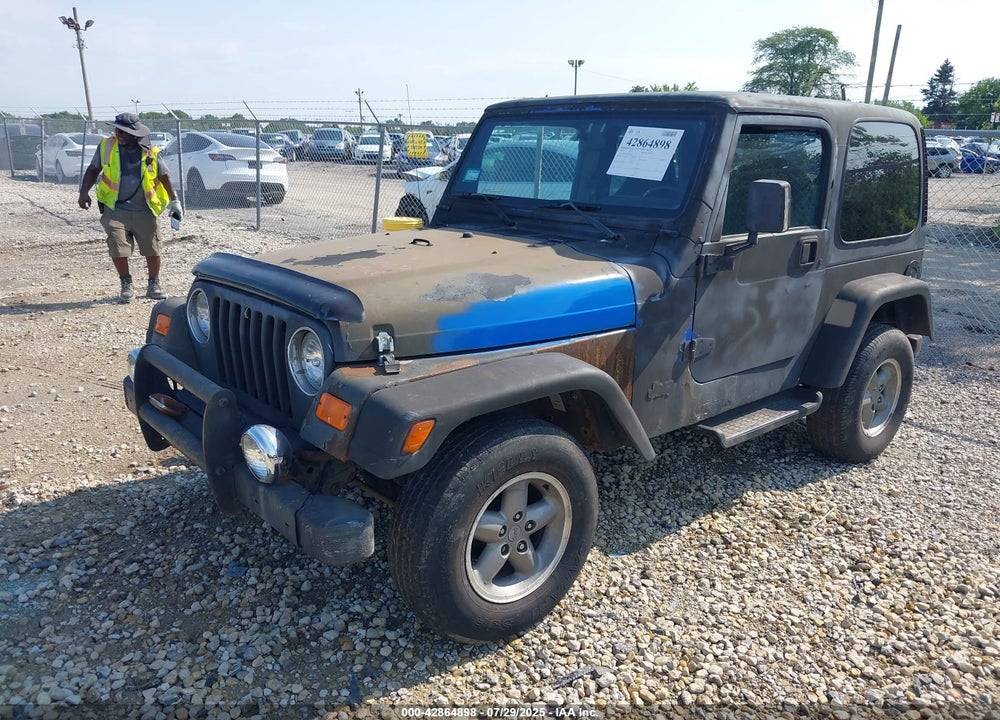 1997 JEEP WRANGLER SPORT VIN: 1J4FY19S8VP531050