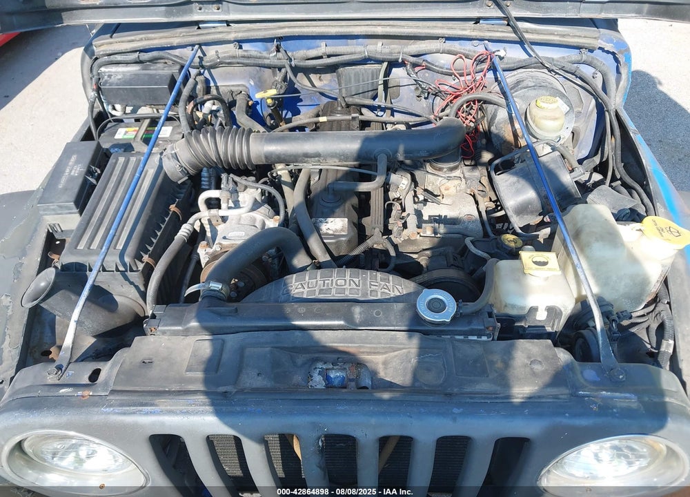 1997 JEEP WRANGLER SPORT VIN: 1J4FY19S8VP531050