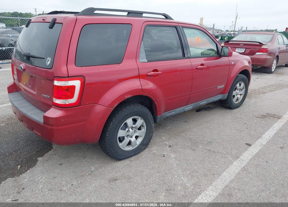2008 FORD ESCAPE LIMITED VIN: 1FMCU94158KA94865