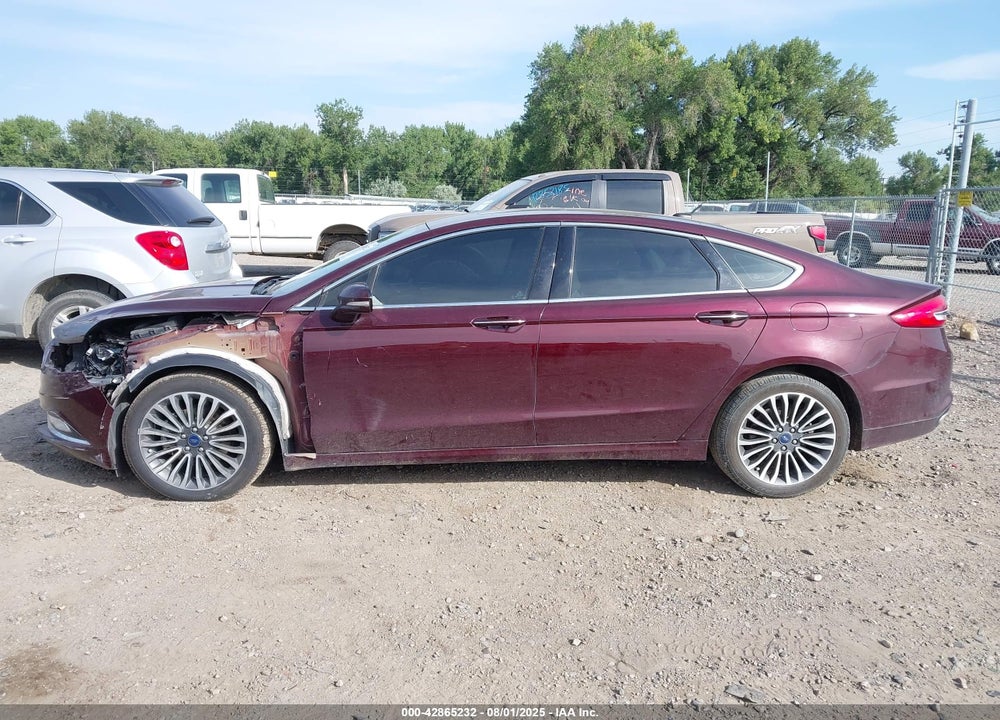2017 FORD FUSION VIN: 3FA6P0T98HR158314