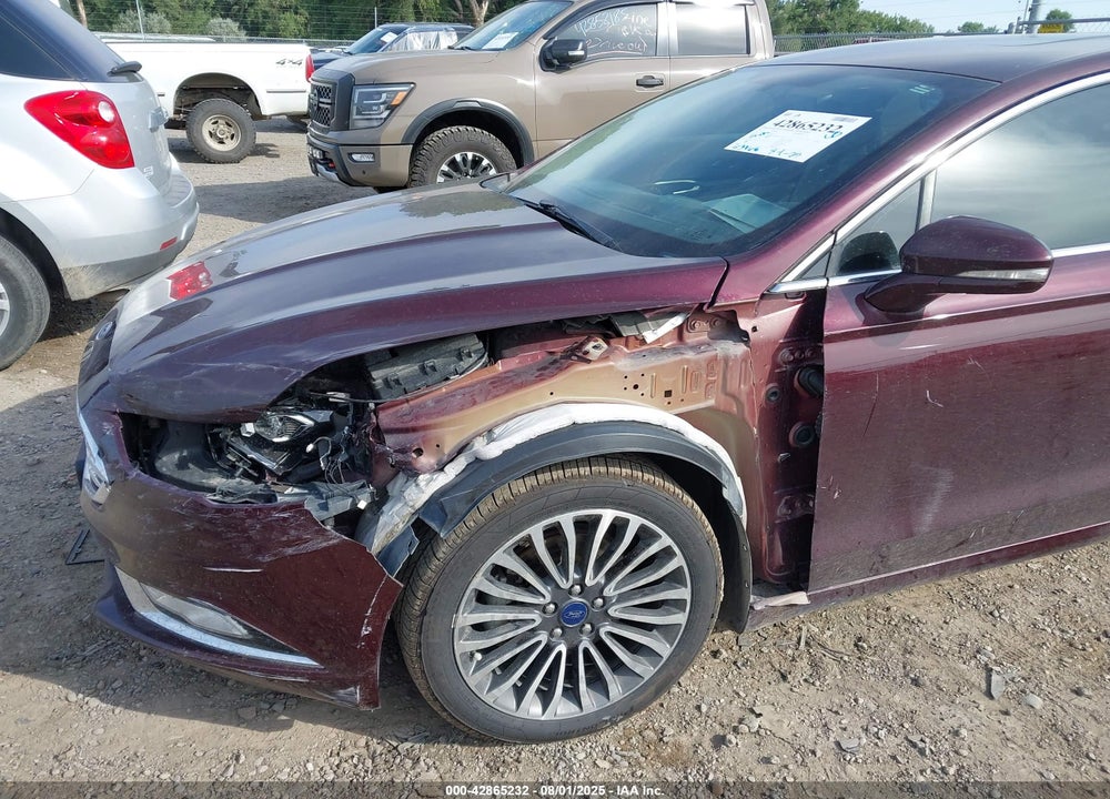 2017 FORD FUSION VIN: 3FA6P0T98HR158314
