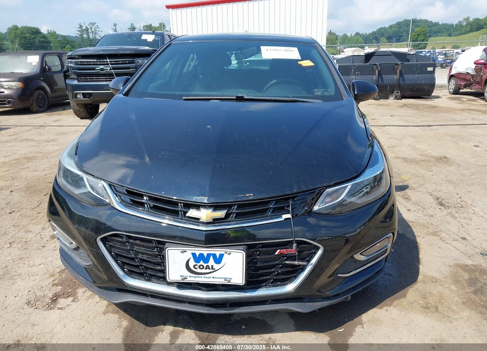 2017 CHEVROLET CRUZE LT MANUAL VIN: 3G1BD6SM9HS546812