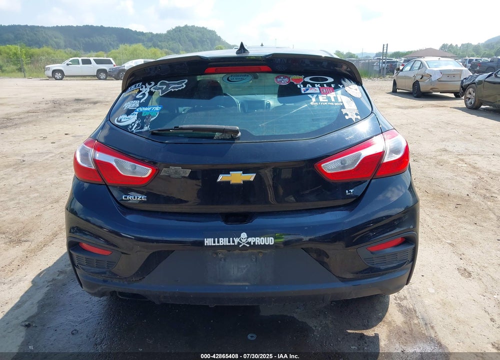 2017 CHEVROLET CRUZE LT MANUAL VIN: 3G1BD6SM9HS546812