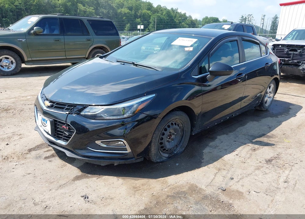 2017 CHEVROLET CRUZE LT MANUAL VIN: 3G1BD6SM9HS546812