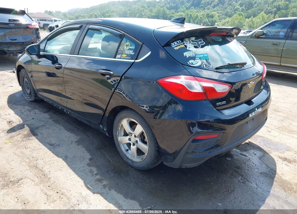 2017 CHEVROLET CRUZE LT MANUAL VIN: 3G1BD6SM9HS546812