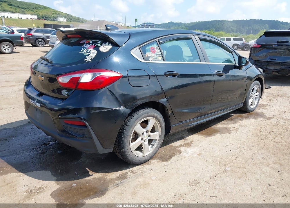2017 CHEVROLET CRUZE LT MANUAL VIN: 3G1BD6SM9HS546812