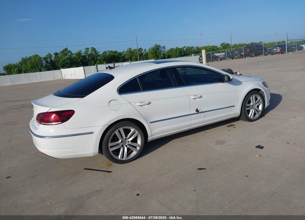 2013 VOLKSWAGEN CC 2.0T LUX VIN: WVWRN7AN1DE522916